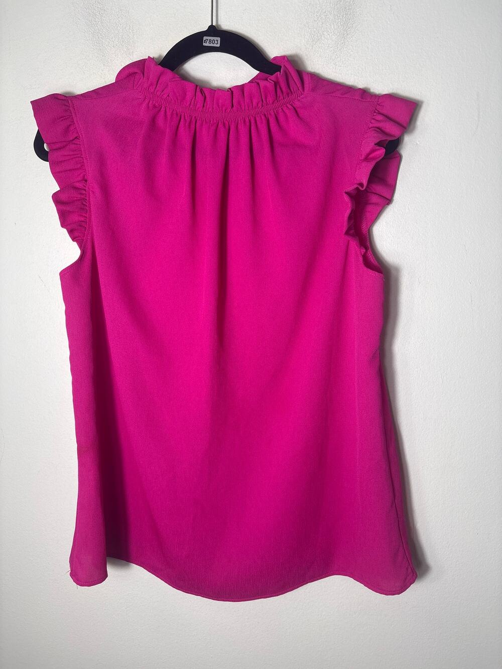 2 Hearts Hot Pink Top Sz S